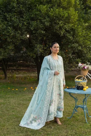 My Fashion Road Elaf Luxury Lawn Unstitched Collection 2026 | ELY-07