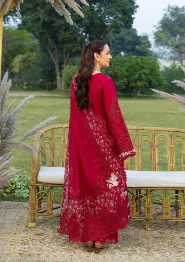 My Fashion Road Elaf Luxury Lawn Unstitched Collection 2026 | ELY-10