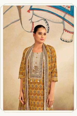 My Fashion Road Jay Vijay Gouri Premium Designs Cotton Dress | 3269 – C