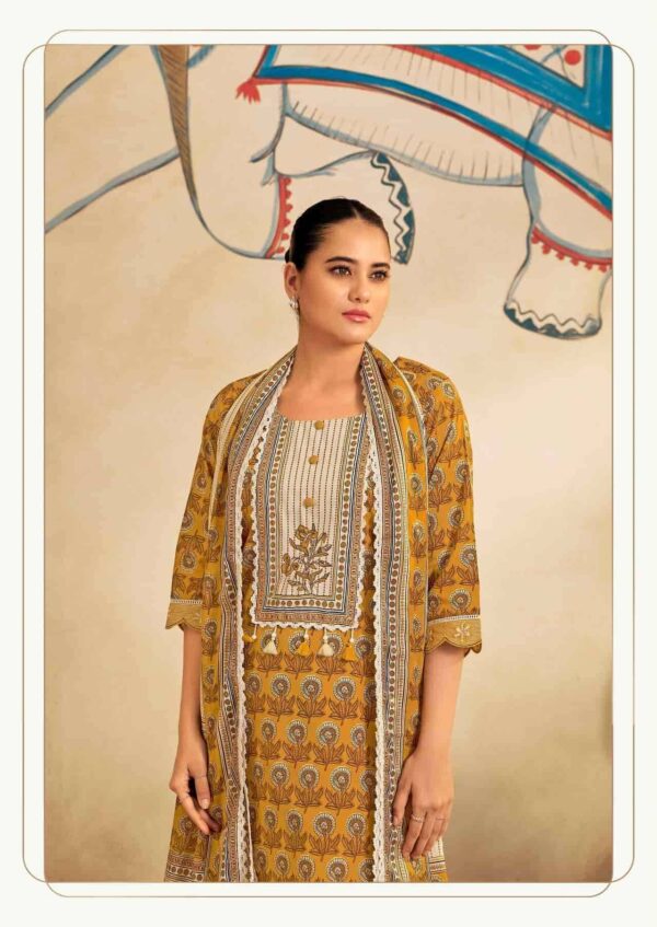 My Fashion Road Jay Vijay Gouri Premium Designs Cotton Dress | 3269 – C