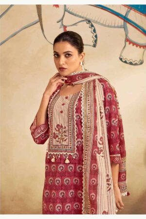 My Fashion Road Jay Vijay Gouri Premium Designs Cotton Dress | 3269 – A