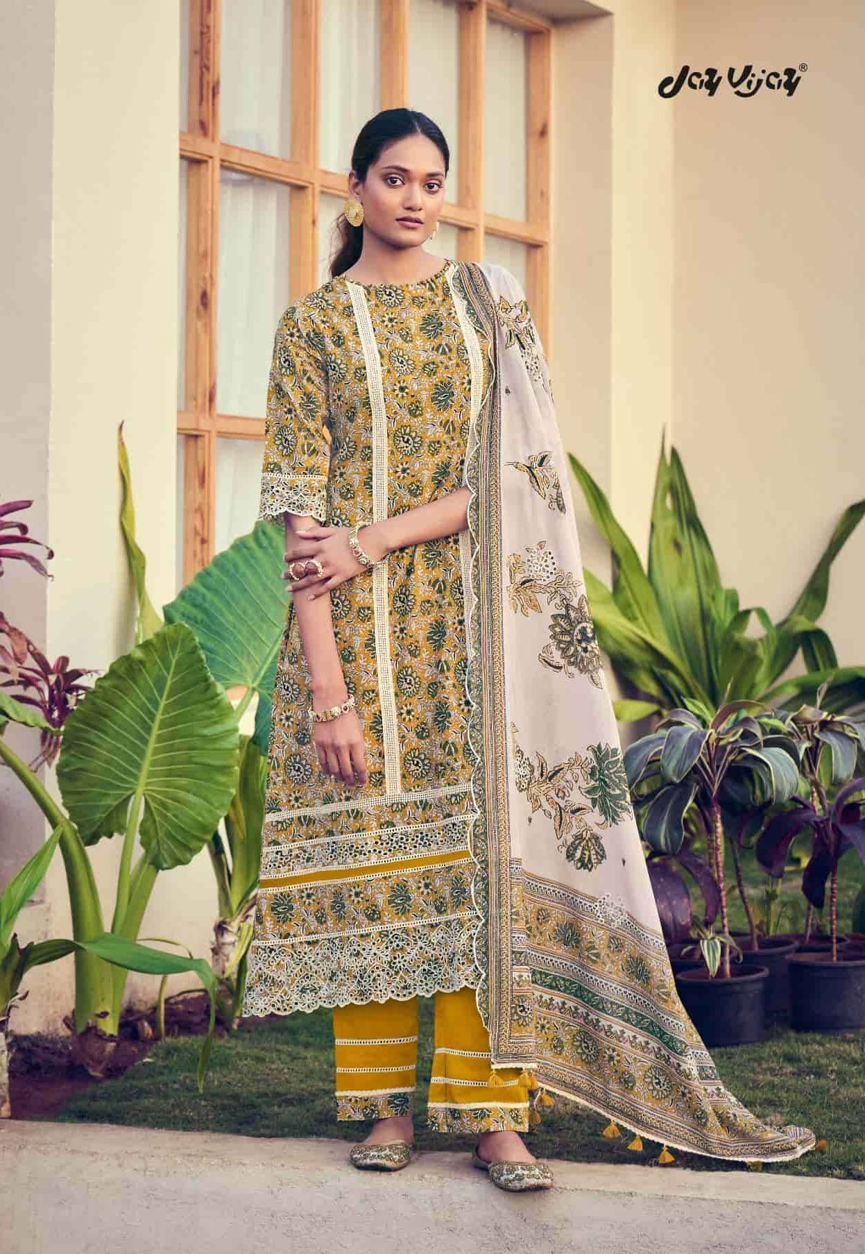 My Fashion Road Jay Vijay Hits Of Jahaan Pure Cotton Latest Suit | 8825 My Fashion Road Jay Vijay Hits Of Jahaan Pure Cotton Latest Suit | 8825