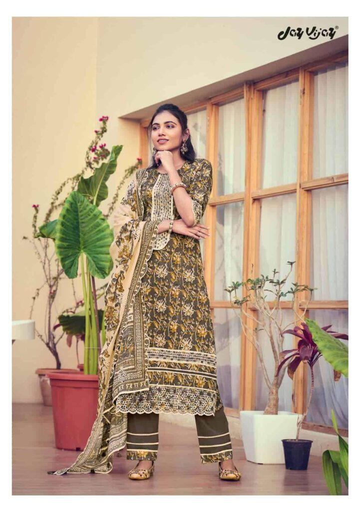 My Fashion Road Jay Vijay Hits Of Jahaan Pure Cotton Latest Suit | 8822