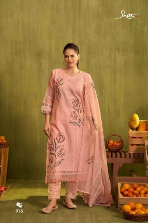 My Fashion Road Jay Vijay Shai Phal Premium Designs Ladies Suit | 916