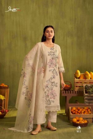 My Fashion Road Jay Vijay Shai Phal Premium Designs Ladies Suit | 911