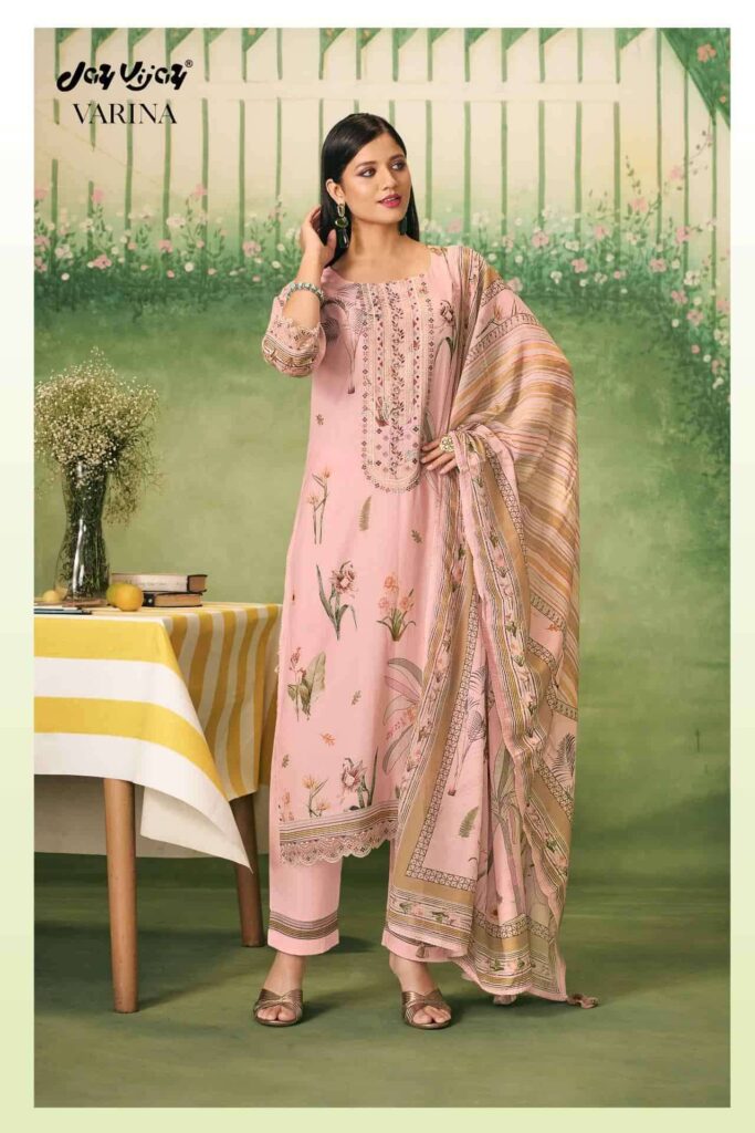 My Fashion Road Jay Vijay Varina Exclusive Fancy Ladies Suit | 3263 – B