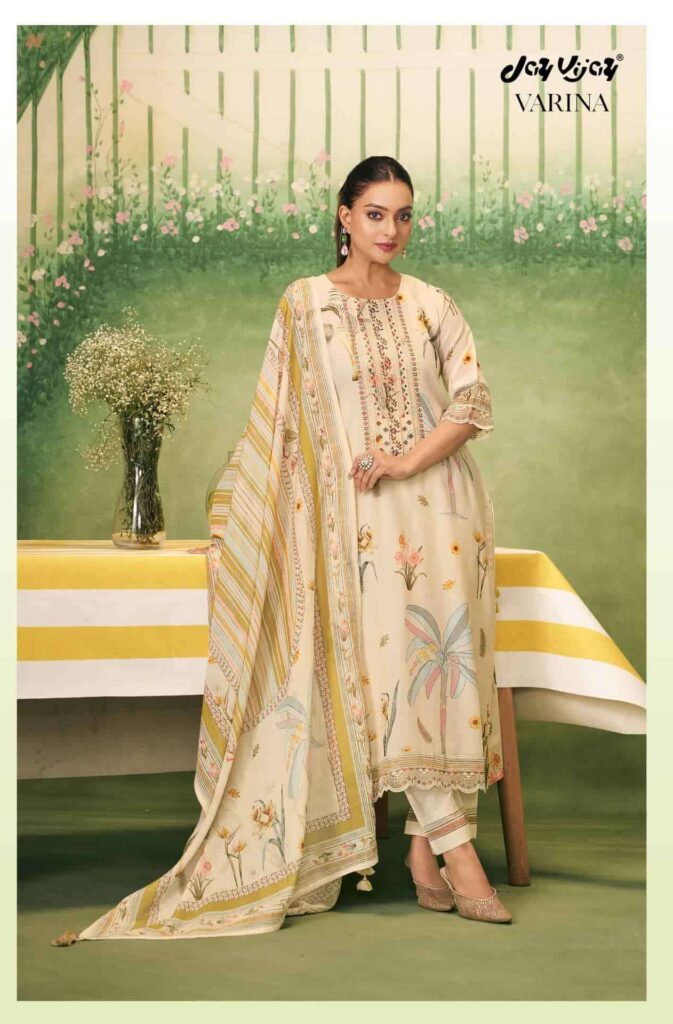 My Fashion Road Jay Vijay Varina Exclusive Fancy Ladies Suit | 3263 – C