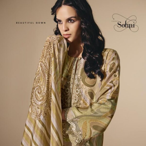 My Fashion Road Kimora Sohni Folk Muslin Salwar Kameez | 493