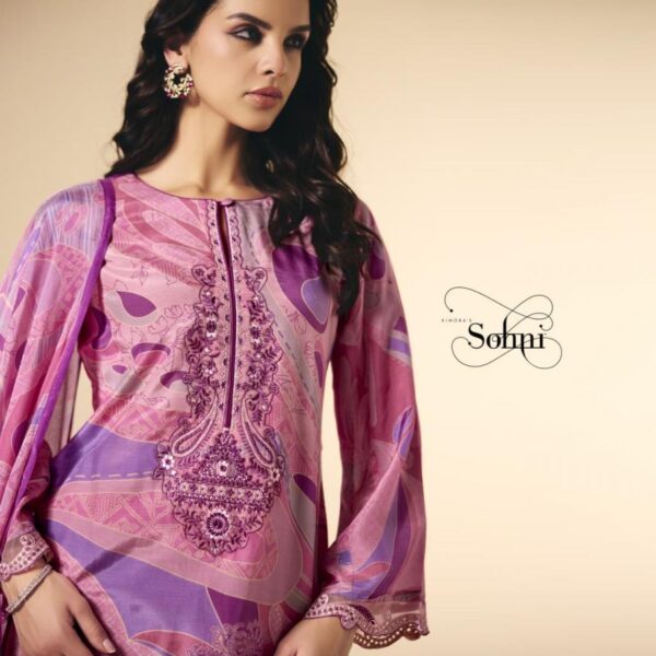 My Fashion Road Kimora Sohni Folk Muslin Salwar Kameez | 494