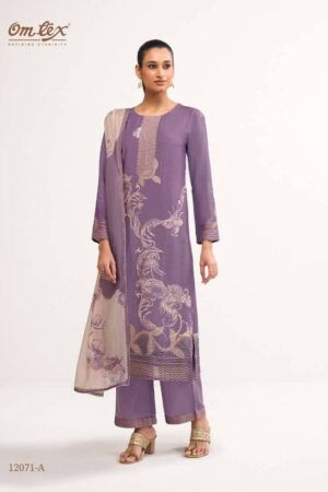 My Fashion Road Omtex Aira Pure Linen Jacquard Suit | 12071 – A