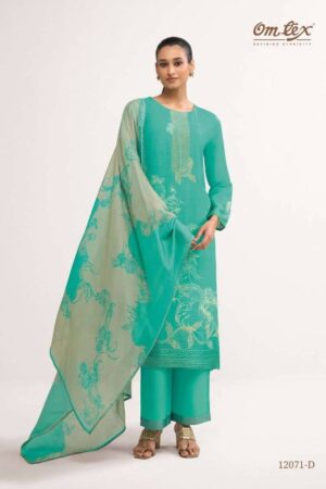 My Fashion Road Omtex Aira Pure Linen Jacquard Suit | 12071 – D