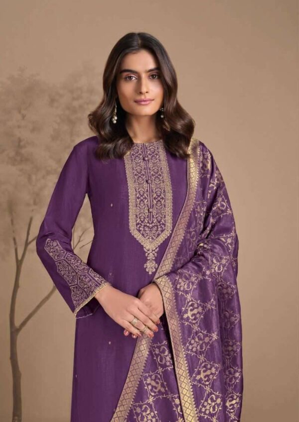 My Fashion Road Omtex Lina Designer Silk Partywear Dress | 10041 – B