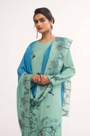 My Fashion Road Omtex Sereya Fancy Cotton Silk Suit | 12051 – C