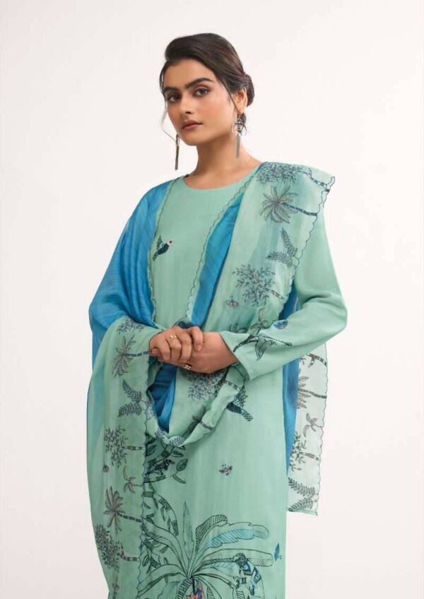 My Fashion Road Omtex Sereya Fancy Cotton Silk Suit | 12051 – C