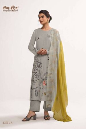 My Fashion Road Omtex Sereya Fancy Cotton Silk Suit | 12051 – A