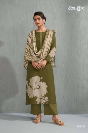 My Fashion Road Omtex Tivra Fancy Chanderi Silk Suit | 13021 – B