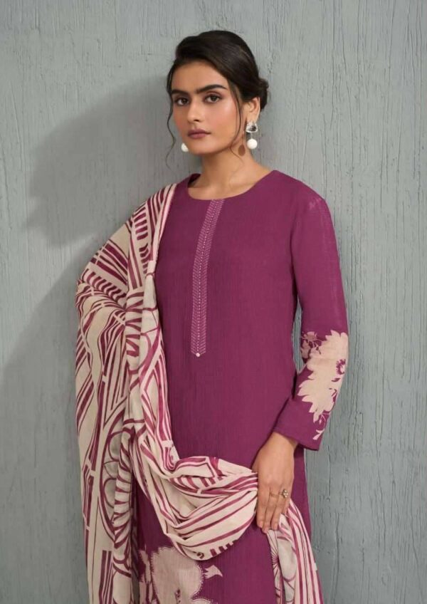 My Fashion Road Omtex Tivra Fancy Chanderi Silk Suit | 13021 – D
