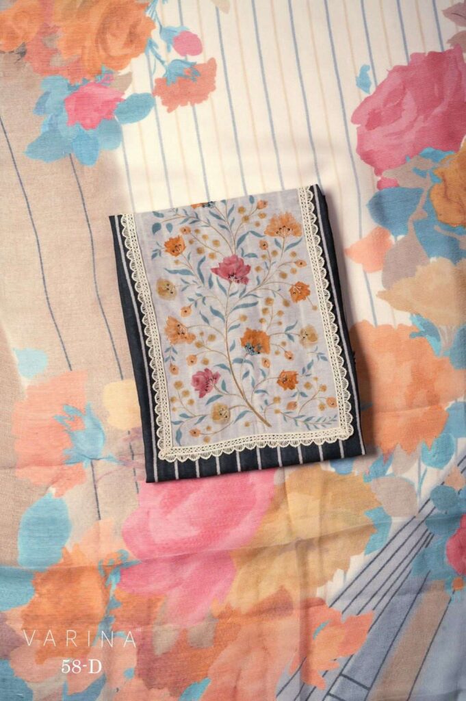 My Fashion Road Omtex Varina Latest Designs Cotton Suit | 58 – D