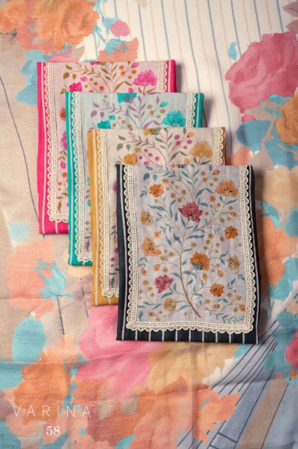 My Fashion Road Omtex Varina Latest Designs Cotton Suit | 58 – D