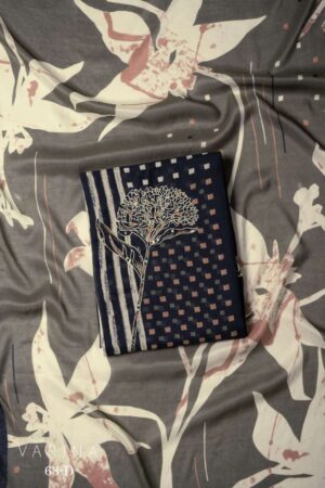 My Fashion Road Omtex Varina Fancy Chanderi Silk Suit | 63 – D