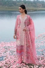 My Fashion Road Sana Safinaz Luxury Lawn Unstitched Collection 2026 | 01