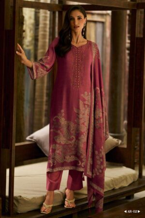 My Fashion Road Varsha Ahir Exclusive Design Muslin Suit | AR – 02