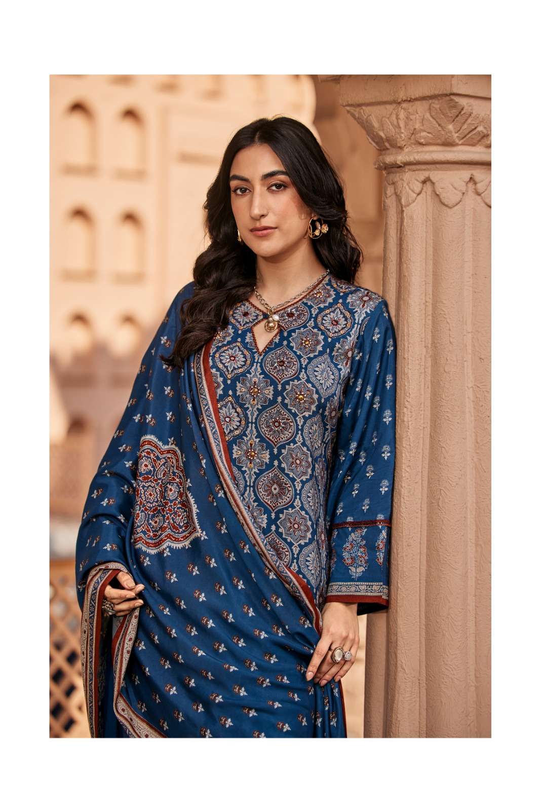 My Fashion Road Varsha Ajra Fancy Muslin Salwar Suit | AJ – 04 My Fashion Road Varsha Ajra Fancy Muslin Salwar Suit | AJ – 04