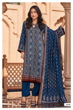 My Fashion Road Varsha Ajra Fancy Muslin Salwar Suit | AJ – 04