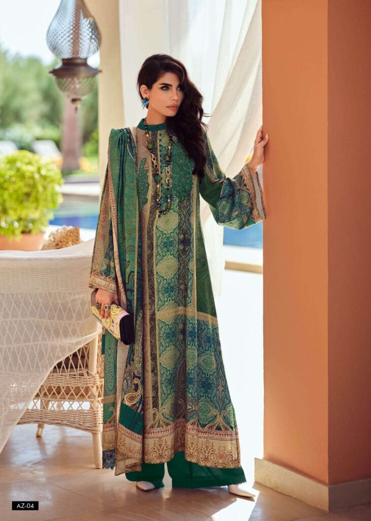 My Fashion Road Varsha Andaaz Digital Printed Crape Suit | AZ – 05
