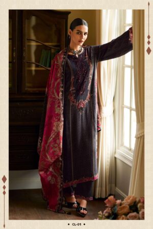 My Fashion Road Varsha Coraline Digital Printed Muslin Salwar Kameez | CL – 01