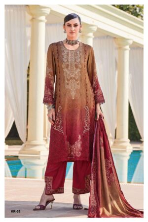 My Fashion Road Varsha Kior Exclusive Style Muslin Salwar Suit | KR – 03