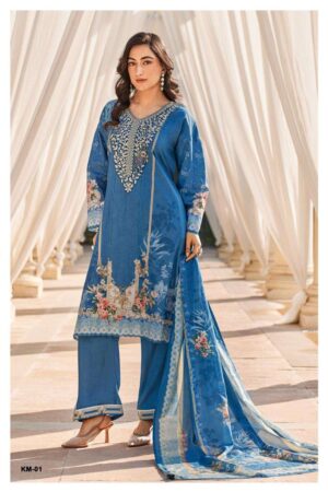 My Fashion Road Varsha Kyomie Exclusive Cotton Jacquard Suit | KM – 01