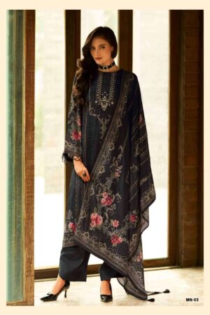 My Fashion Road Varsha Mian Fancy Modal Satin Suit | MN – 03