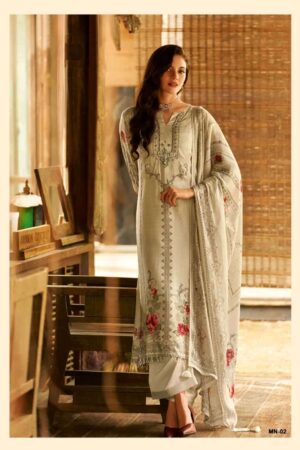 My Fashion Road Varsha Mian Fancy Modal Satin Suit | MN – 02