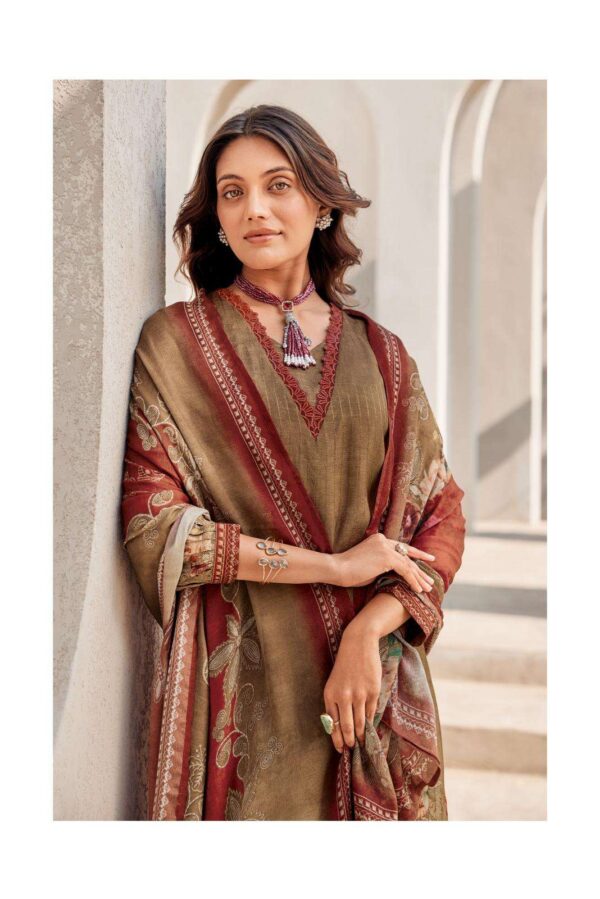 My Fashion Road Varsha Monarch Digital Printed Viscose Muslin Suit | MR – 04