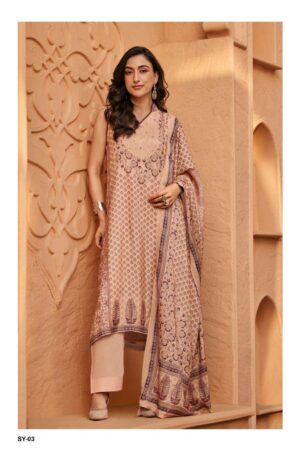 My Fashion Road Varsha Syahi Digital Printed Muslin Salwar Suit | SY – 03