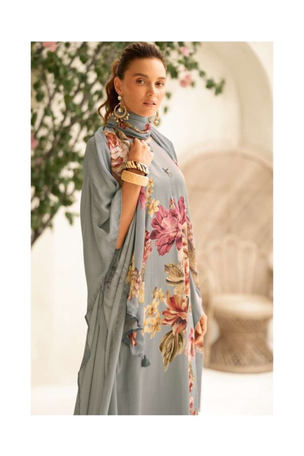 My Fashion Road Varsha The Print Stories Truestar Digital Printed Satin Suit | TPS – 02