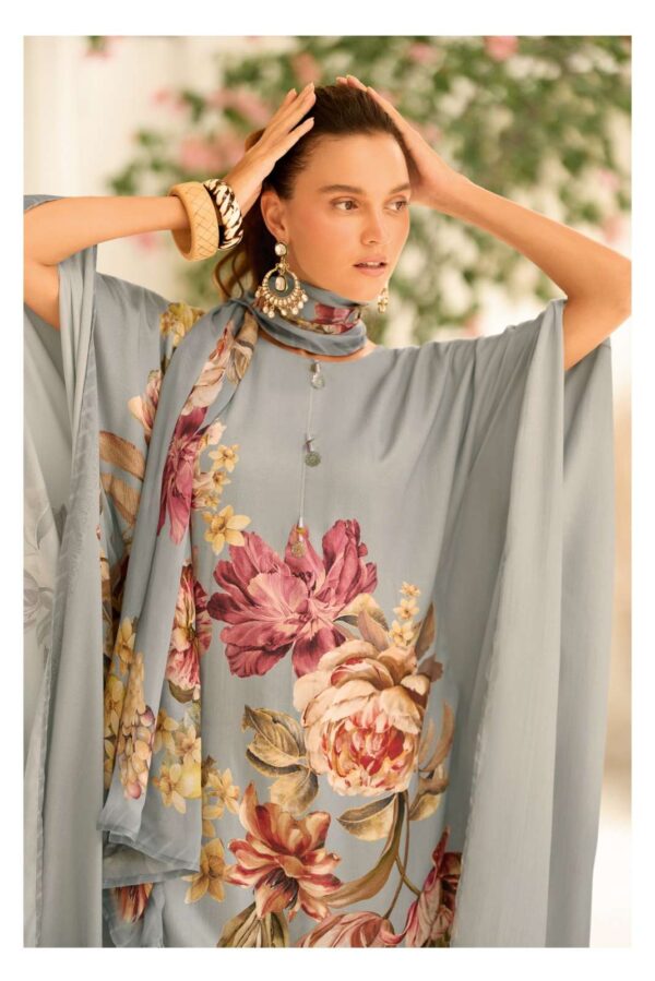 My Fashion Road Varsha The Print Stories Truestar Digital Printed Satin Suit | TPS – 02