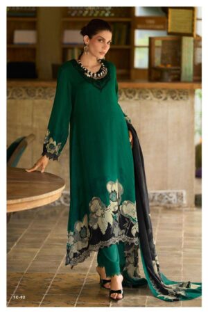 My Fashion Road Varsha Tuscany Digital Printed Muslin Ladies Suit | TC – 02