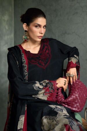 My Fashion Road Varsha Tuscany Digital Printed Muslin Ladies Suit | TC – 03