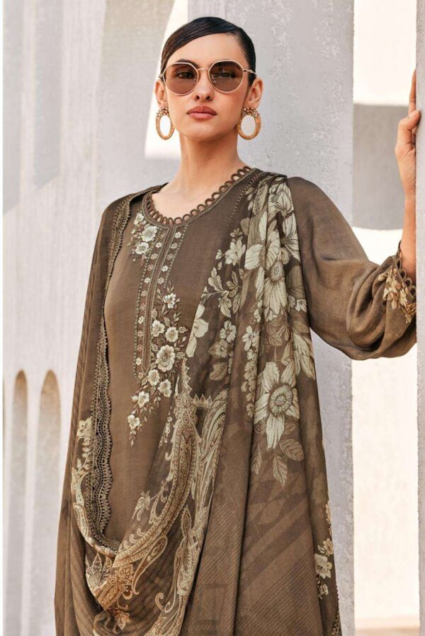 My Fashion Road Varsha Two Of A Kind Vol 9 Fancy Viscose Muslin Suit | TK – 01