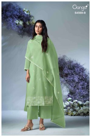 My Fashion Road Ganga Brinya Exclusive Fancy Ladies Dress | S4569 – B