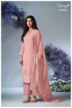 My Fashion Road Ganga Brinya Exclusive Fancy Ladies Dress | S4569 – A