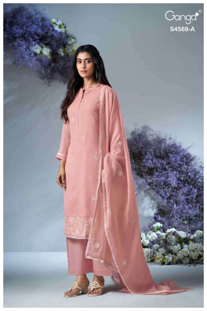 My Fashion Road Ganga Brinya Exclusive Fancy Ladies Dress | S4569 – A