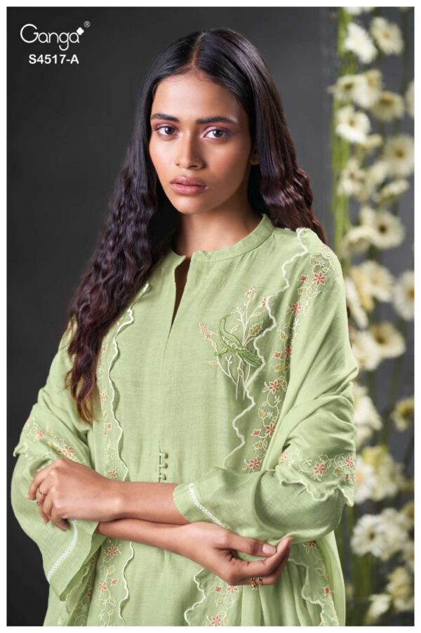My Fashion Road Ganga Fashion Aashraya Exclusive Fancy Ladies Suit | S4517 – A