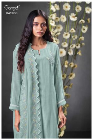 My Fashion Road Ganga Fashion Aashraya Exclusive Fancy Ladies Suit | S4517 – B