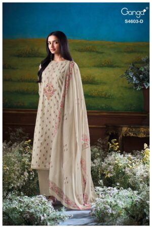 My Fashion Road Ganga Fashion Aivyra Exclusive Designs Cotton Suit | S4603 – D