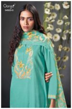 My Fashion Road Ganga Fashion Beryl Fancy Cotton Salwar Suit | S4523 – C