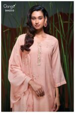 My Fashion Road Ganga Fashion Bethra Pure Mal Printed Fancy Ladies Dress | S4423 – D