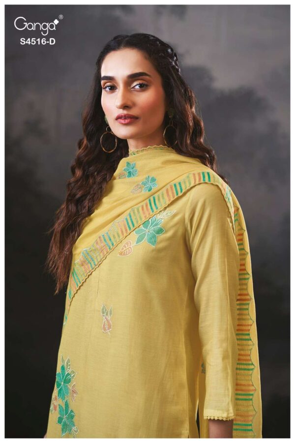 My Fashion Road Ganga Fashion Brisha Exclusive Fancy Ladies Dress | S4516 – D